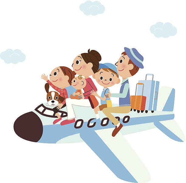 612x601 Airplane Clipart Family