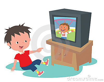 400x316 Family Watching Tv Clipart 101 Clip Art