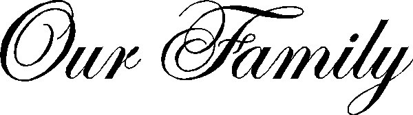 600x168 Best Family Word Clipart