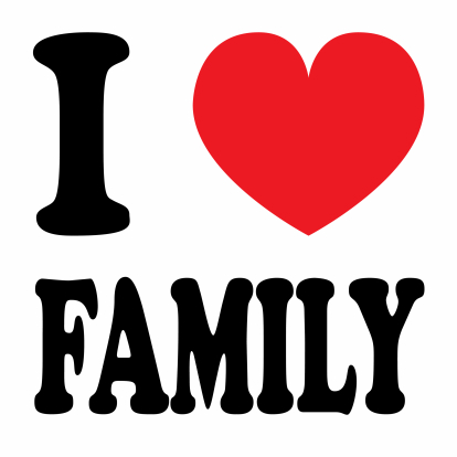 414x414 Best Family Word Clipart