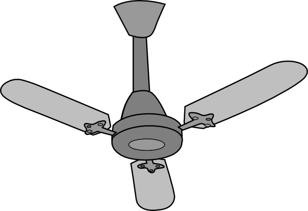 600x410 Gray Fan Clip Art