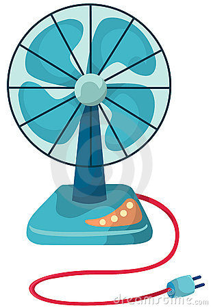 308x450 Desk Fan Clipart