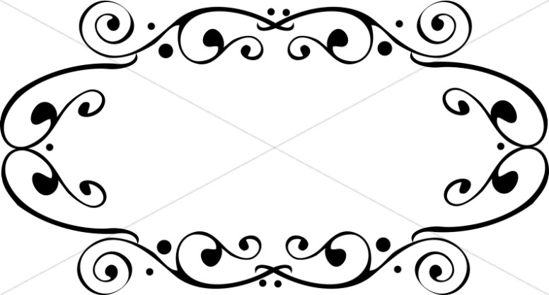 776x417 Fancy Oval Frame Religious Borders