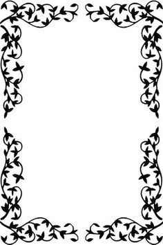 236x354 Fancy Borders For Word Documents