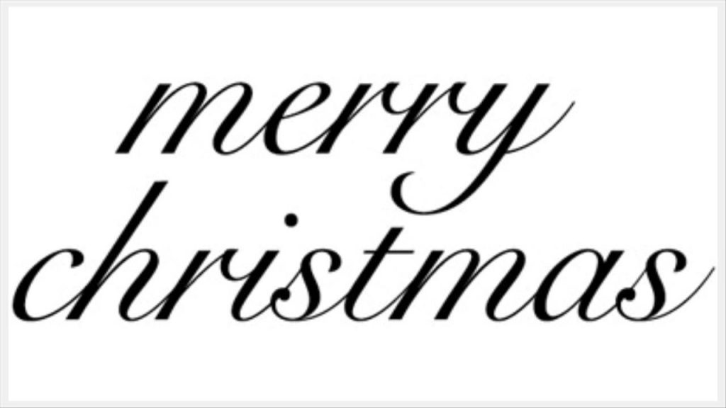 1024x576 Fancy Merry Christmas Clip Art Words Black And White