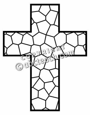 300x383 Cross Clipart Black And White Clipart Panda