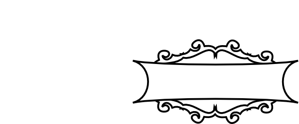 600x250 Fancy Tag Clipart