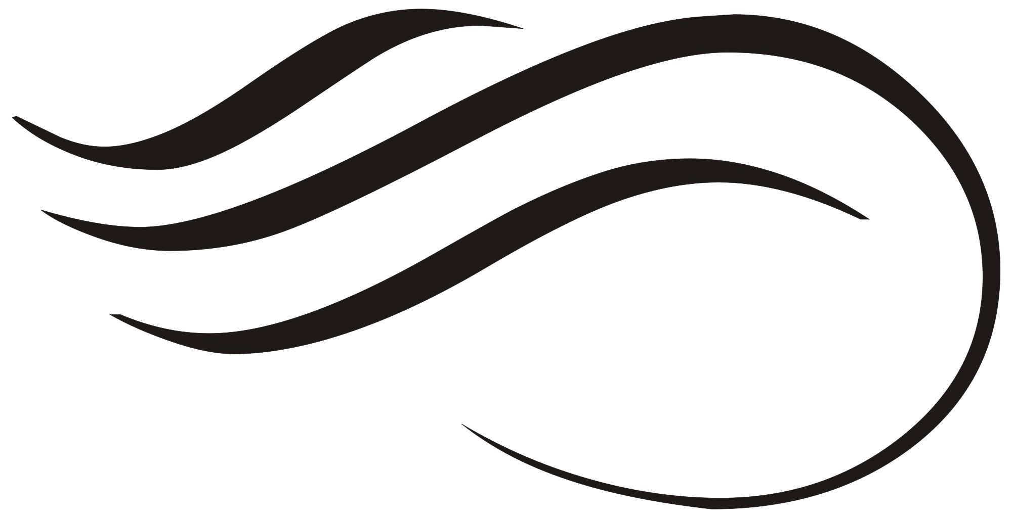 2000x1025 Filethree Lines Ornament Black Down Right.svg