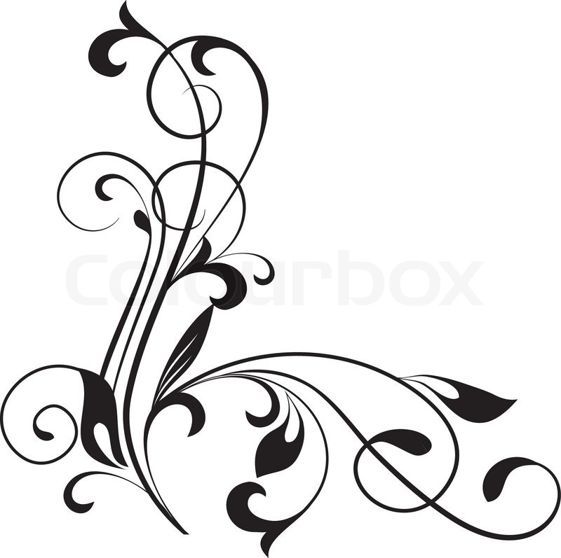 800x797 Czeshop Images Fancy Scroll Design Vector