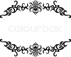 230x185 Fancy Scroll Border Designs Design Images