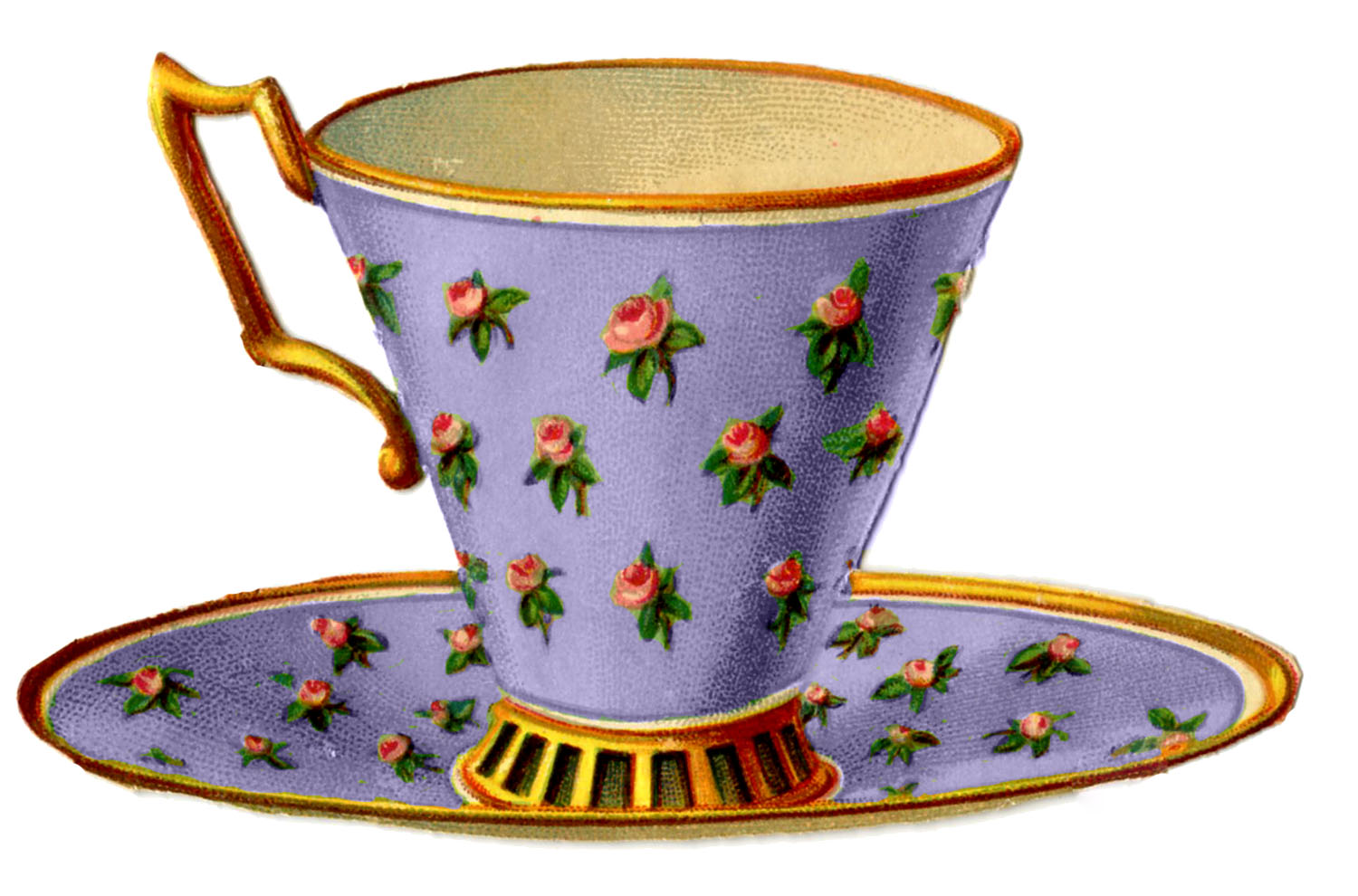 1500x990 Teacup Clipart Vintage Tea Cup