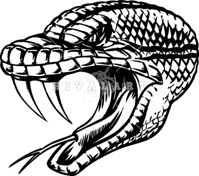 400x354 Fangs Clipart Drawing