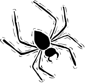 303x296 Fangs Clipart Halloween Spider