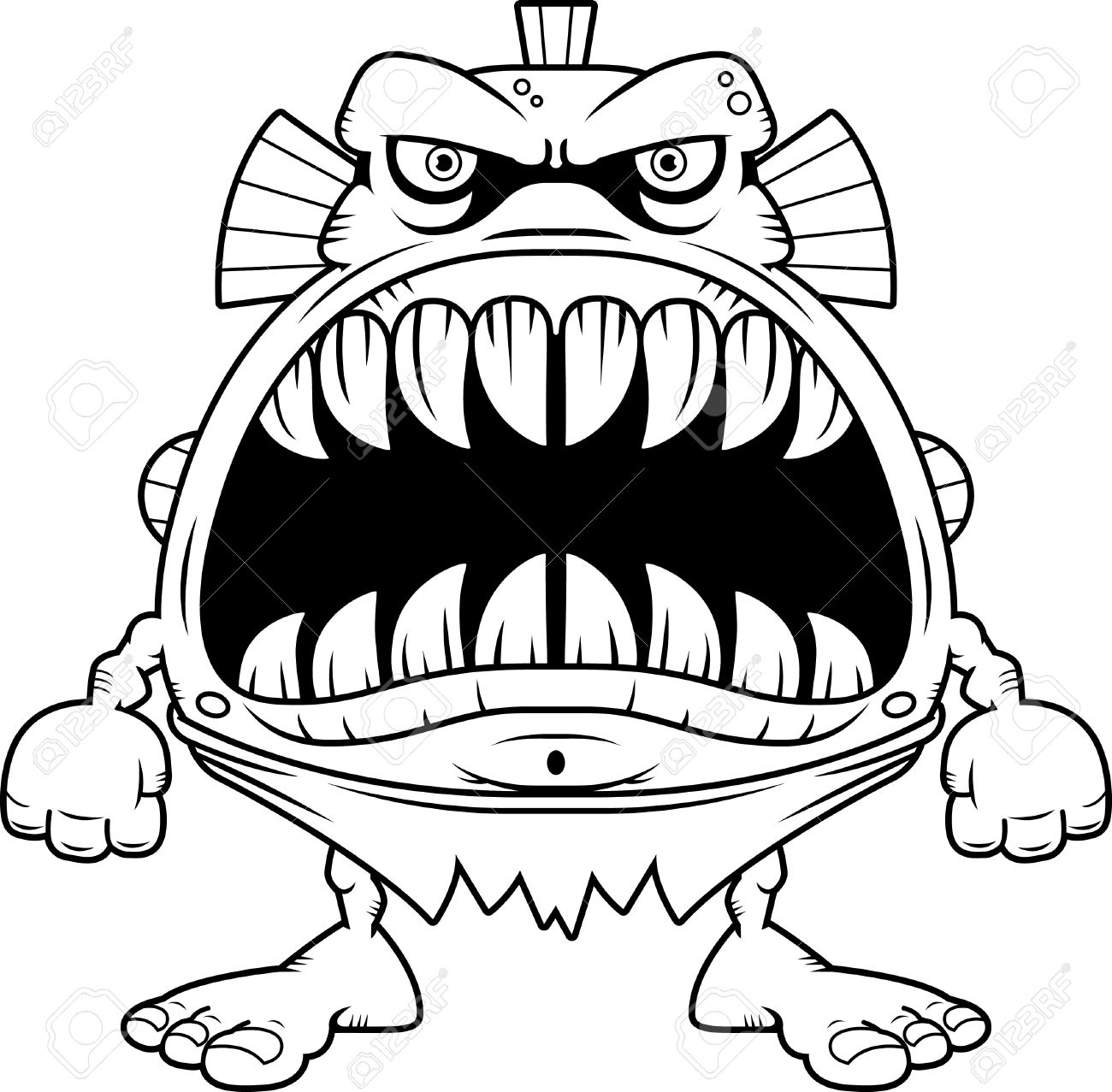 1300x1277 Fangs Clipart Mad Mouth
