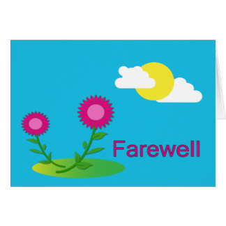 324x324 Flower Farewell Cards