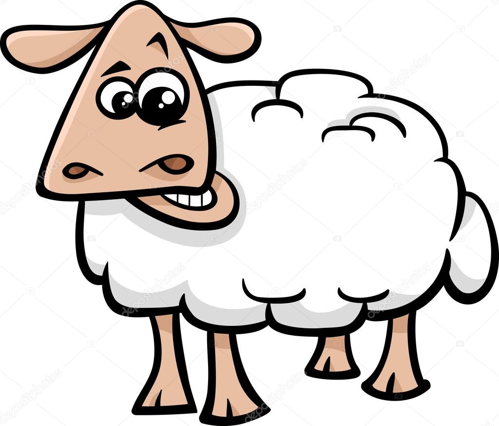 1024x873 Sheep Farm Animal Cartoon Stock Vector Izakowski