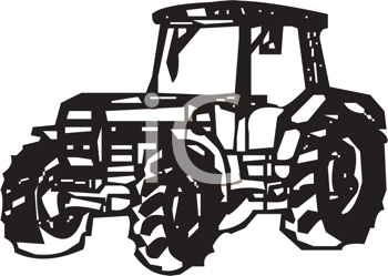 350x249 Free Tractor Clip Art Farm Equipment Clipart Image