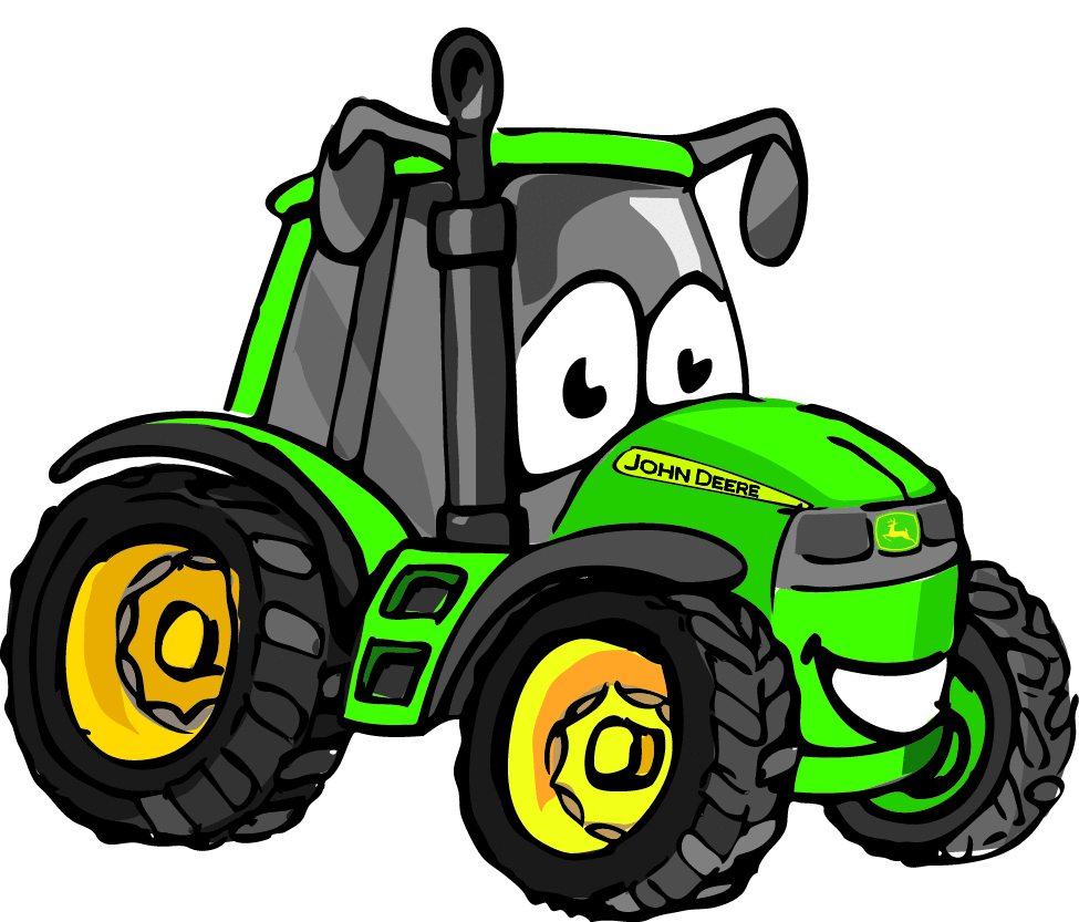 975x833 Cartoon John Deere Clipart