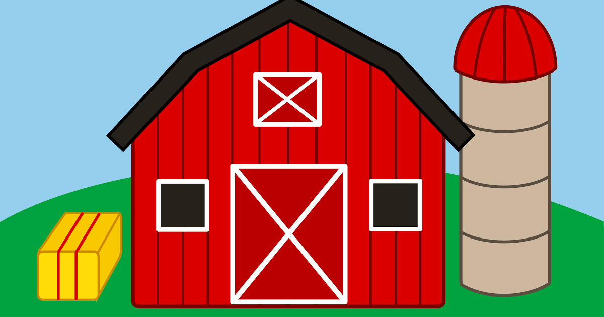 1200x630 Farm Clipart Classroom Scene