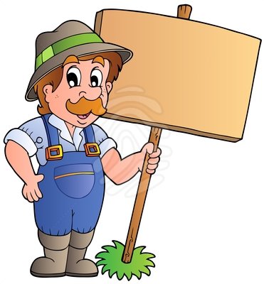 371x400 Clip Art Cartoon Farmer Clipart Panda