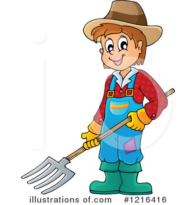 400x420 Farmer Clip Art