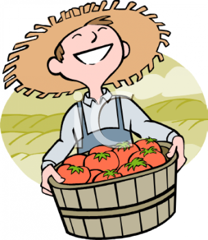 304x350 Tired Clipart Farmer