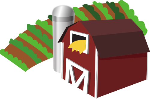 500x332 Filebarn With Farm Clip Art.svg