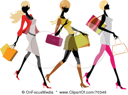 450x334 Fashion Clipart Shopaholic