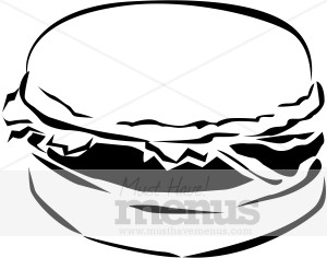 300x236 Burger Clip Art Fast Food Clipart