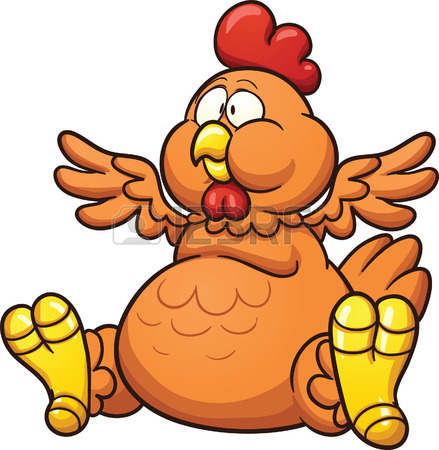 439x450 Fat Chicken Clip Art Royalty Free Cliparts, Vectors, And Stock