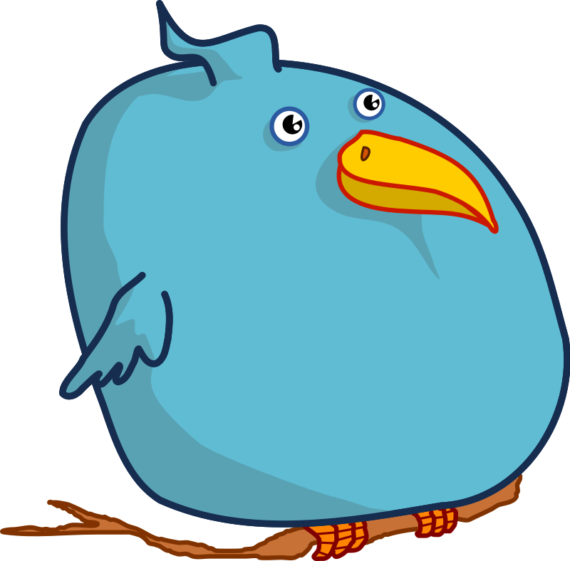 800x788 Free Fat Bird Clip Art