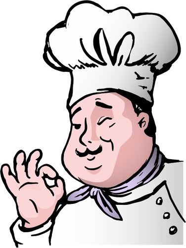 376x500 Chef Vector Clip Art Public Domain Vectors