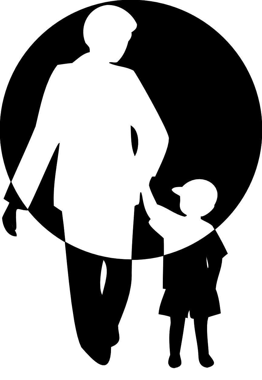 Father Clipart Black And White