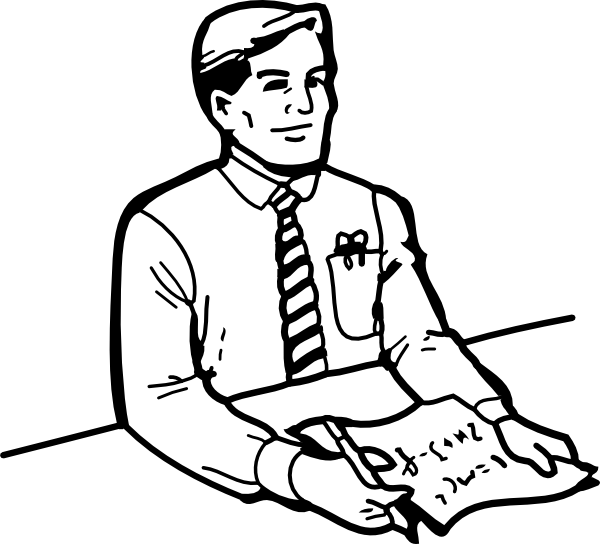 600x544 Judge Clip Art