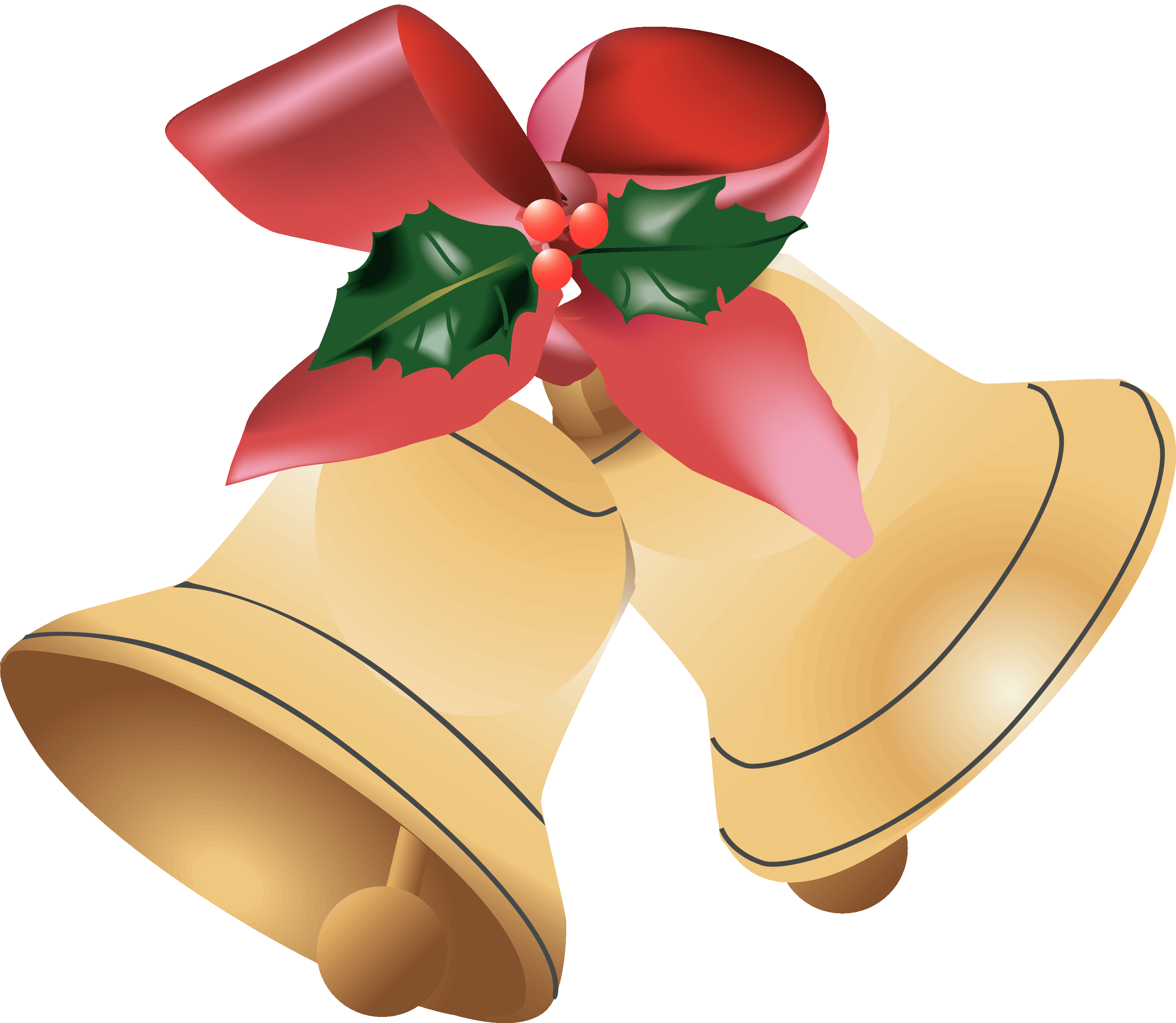3300x2871 Bell Clipart Christmas Stuff