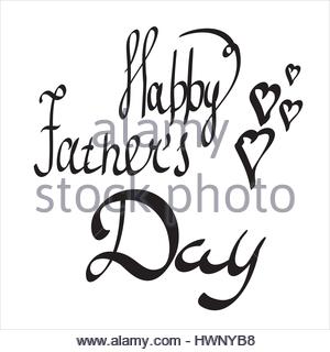 300x320 Fathers Day Composition. Black And White Photo. Office Desk Stock