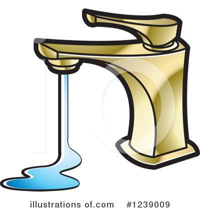 400x420 Money Faucet Clipart