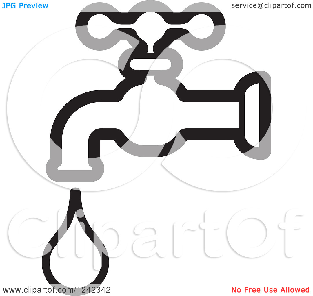 1080x1024 Water Faucet Clipart Black And White Clipart Panda