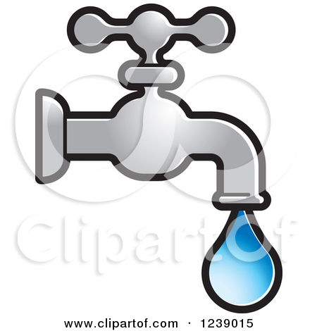 450x470 Dripping Faucet Clipart