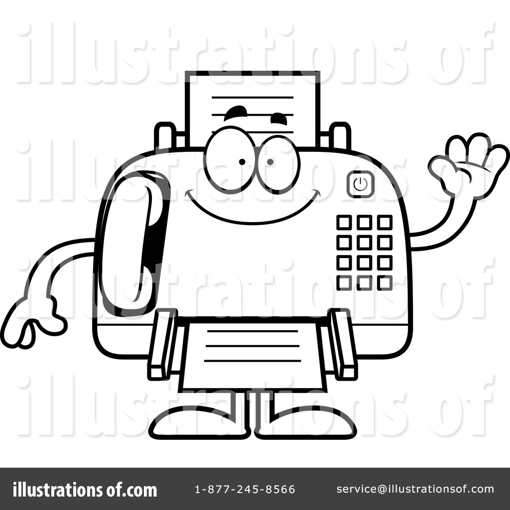 1024x1024 Fax Machine Clipart