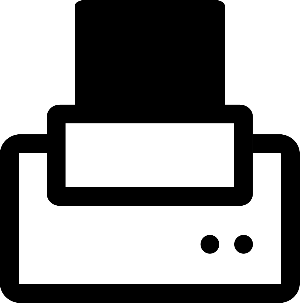 981x990 Fax Machine Svg Png Icon Free Download ( 101606)