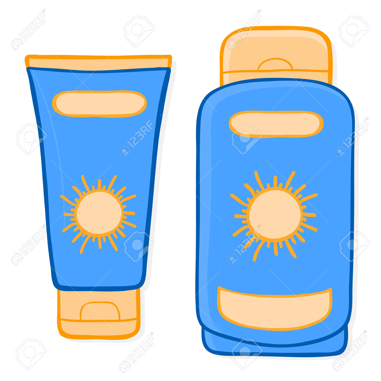 1300x1300 Bottle Clipart Suncream