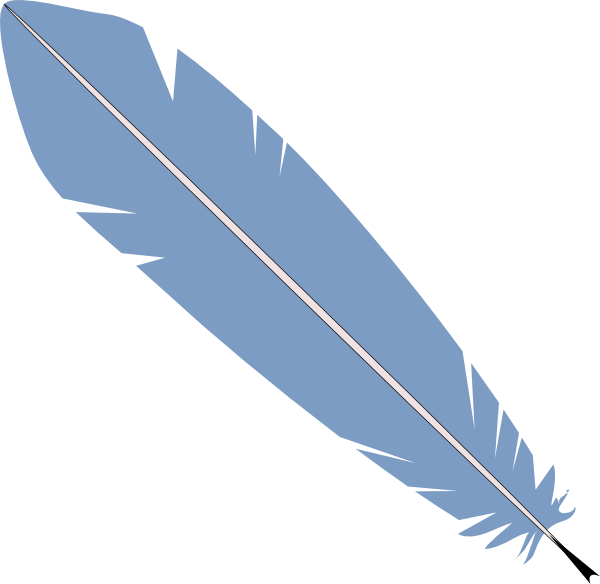 600x584 Feather Pen Clip Art