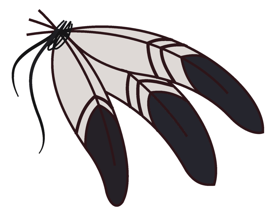 900x705 Indian Feather Clipart