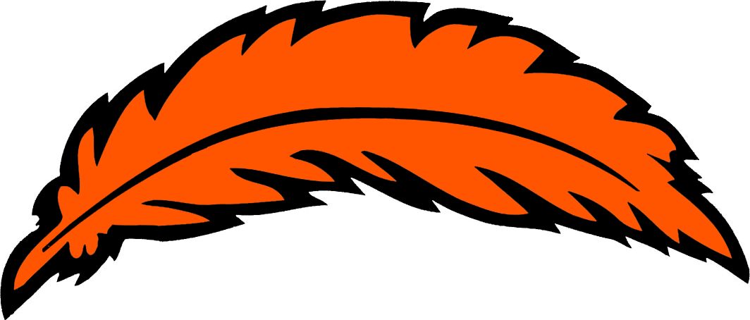 1064x454 Orange Feather Clipart, Explore Pictures