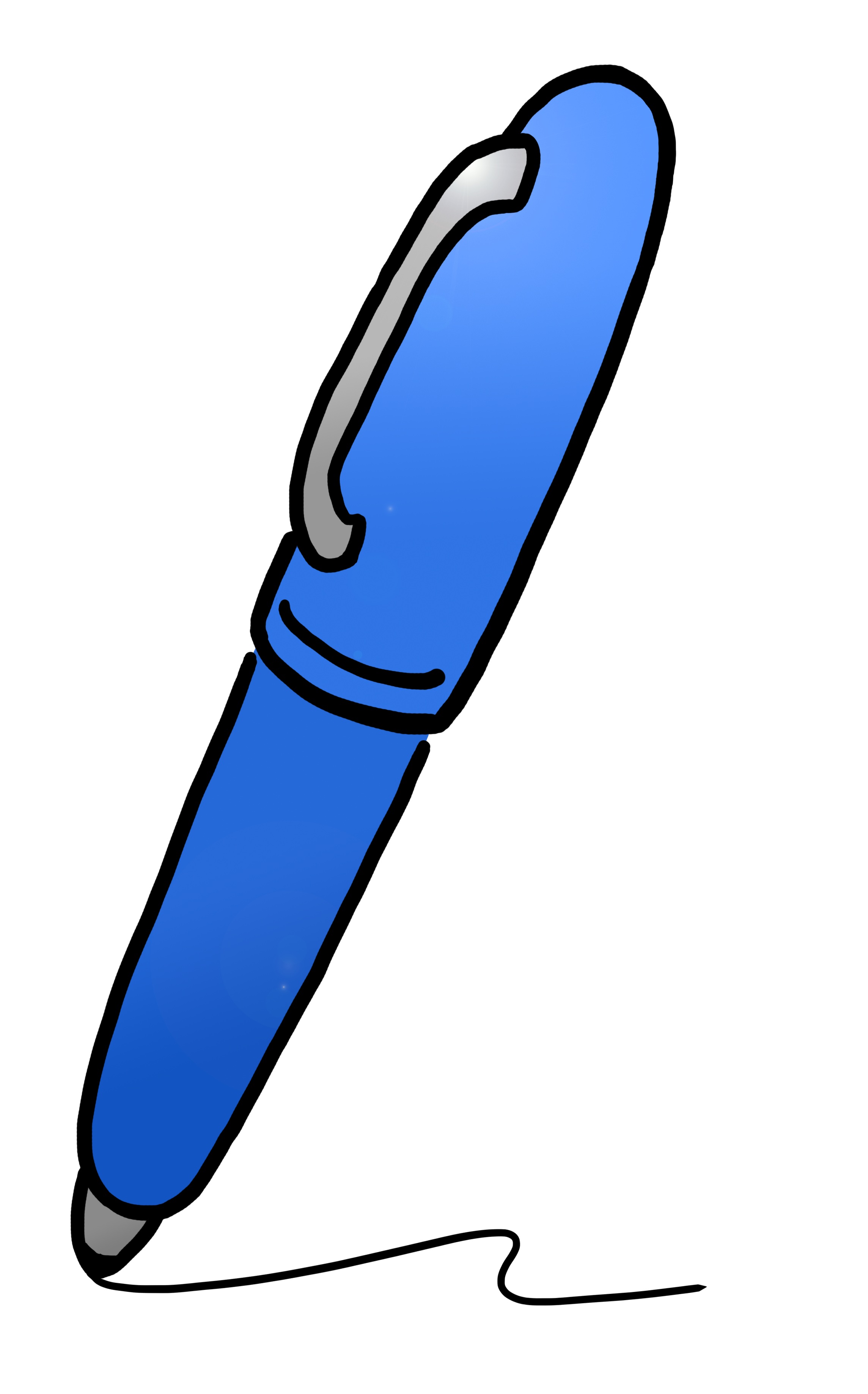 2288x3672 Pen Writing Clipart Letters