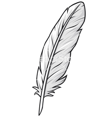 380x400 Graphics For Feather Outline Graphics
