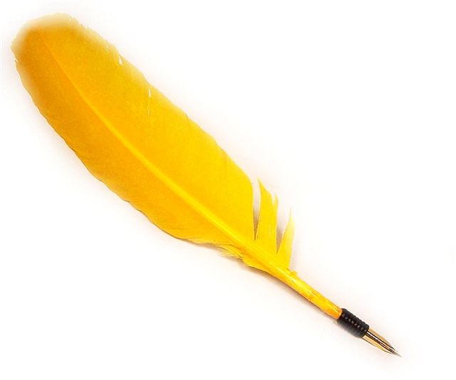 640x534 Yellow Quill Pen Clipart 1 Image