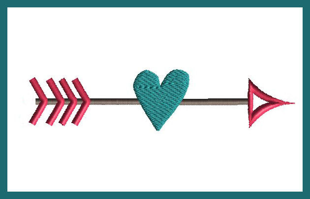 630x404 Aztec Tribal Arrow Clipart