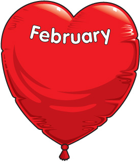 275x317 Free February 2014 Calendar Clipart
